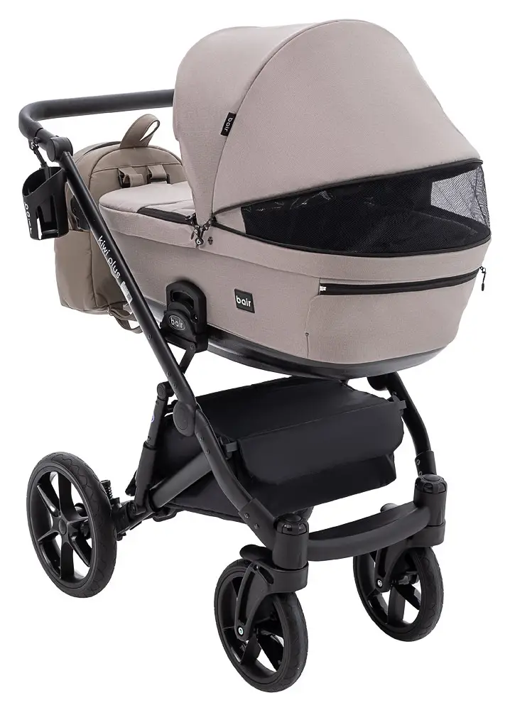 Коляска 2 в 1 Bair Kiwi Plus ECO Soft BKP-455 капучино